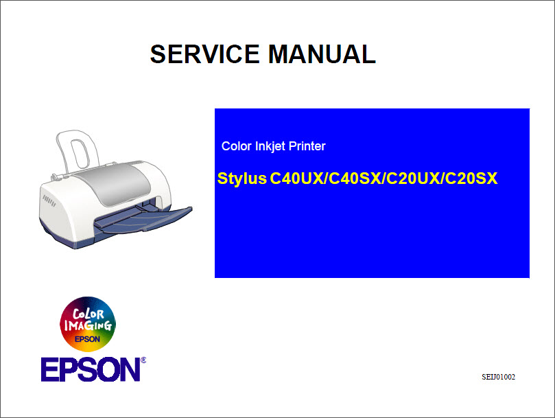 Epson C40UX_C40SX_C20UX_C20SX Service Manual-1